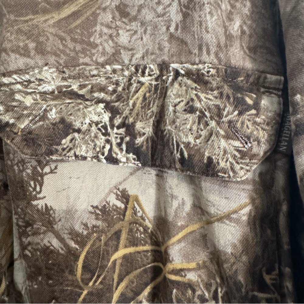 Magellan Outdoors Hunt Gear Camo Long Sleeve Shirt 2XL $25 - Picture 4 of 7